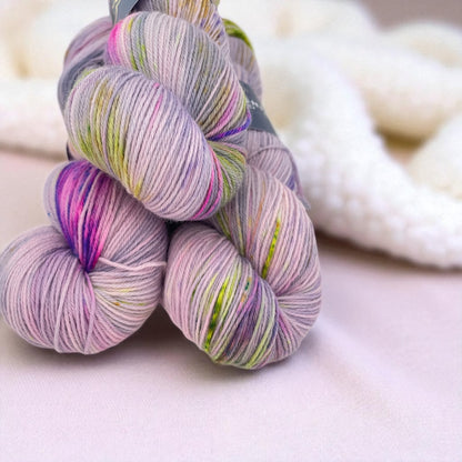 Violet Spray - Cashmere Fingering/Sock Weight