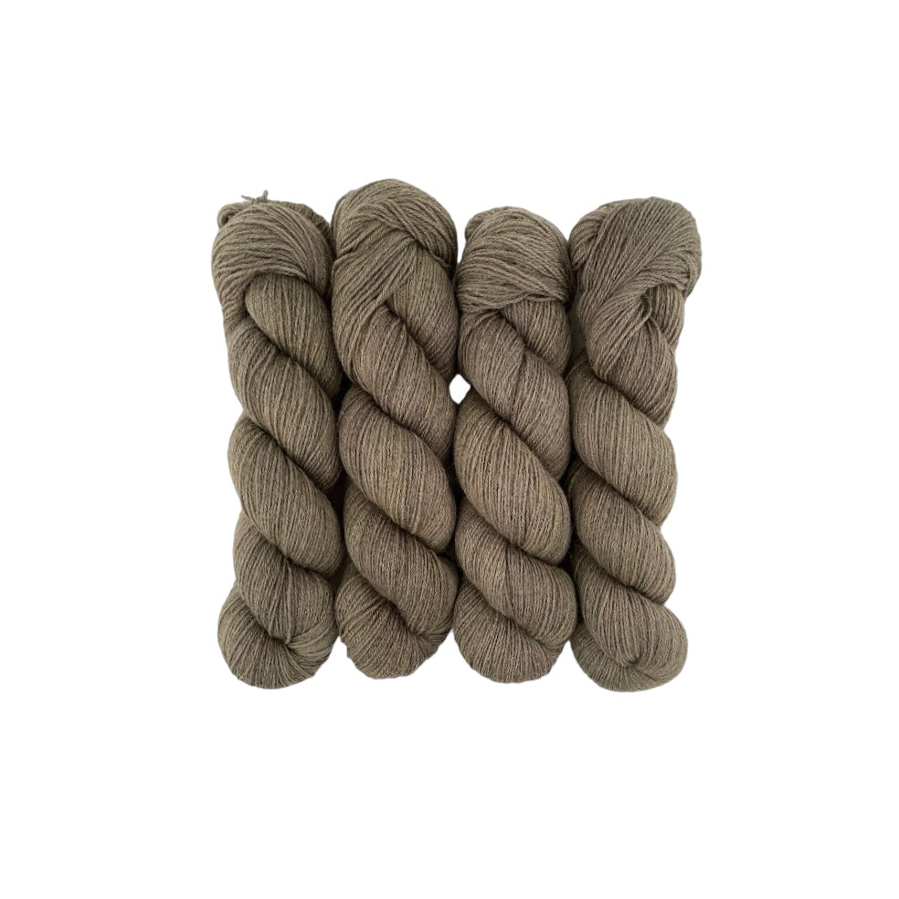 Hand dyed grey 100% Peruvian Highland Wool, LADY LOVE is the ideal choice for your next knitting or crocheting project. Each 100g skein of this fingering/sock weight yarn is made with precision and care, providing a soft and luxurious feel that will bring your creations to life.