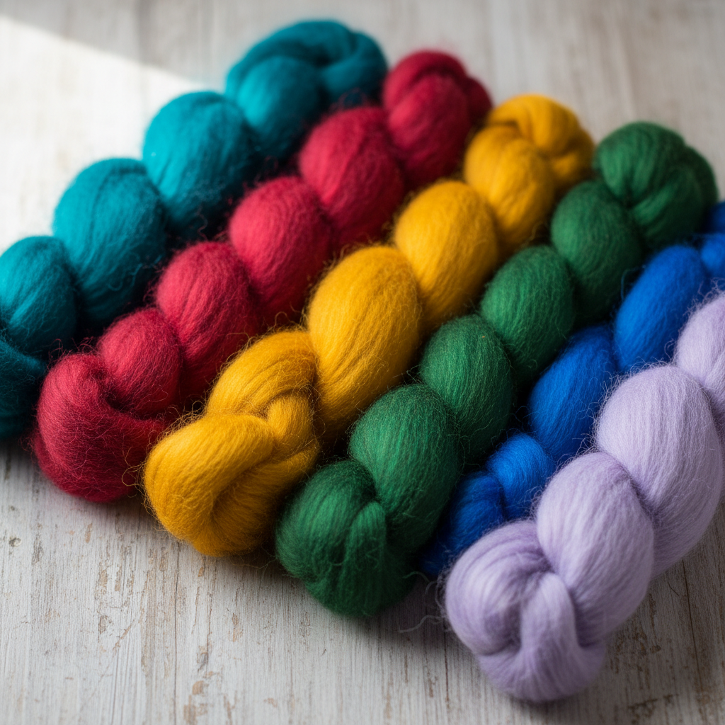 100% Merino Spinning Fibre/Fiber - Approx 100g - Choose Your Colour