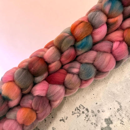 Desert Bloom - 100% Cormo Wool Spinning/Felting Fibre/Fiber