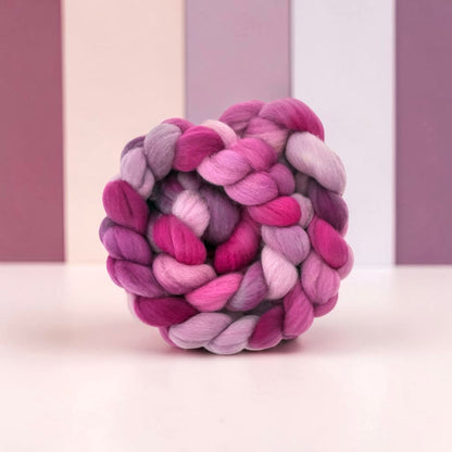 Berry Tart - 100% Cormo Wool Spinning/Felting Fibre/Fiber - 130g
